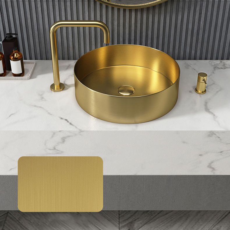 Round Vessel Bathroom Sink Modern Vessel Bathroom Sink with Faucet