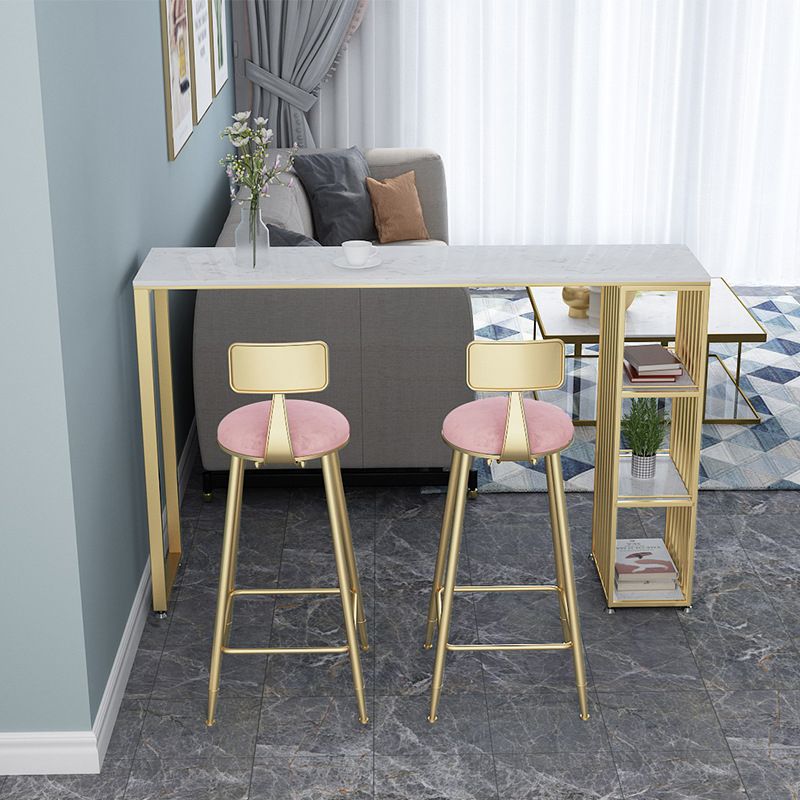 1/2/3 Pieces Pub Dining Set Modern Rectangular Bar Stool and Table Set