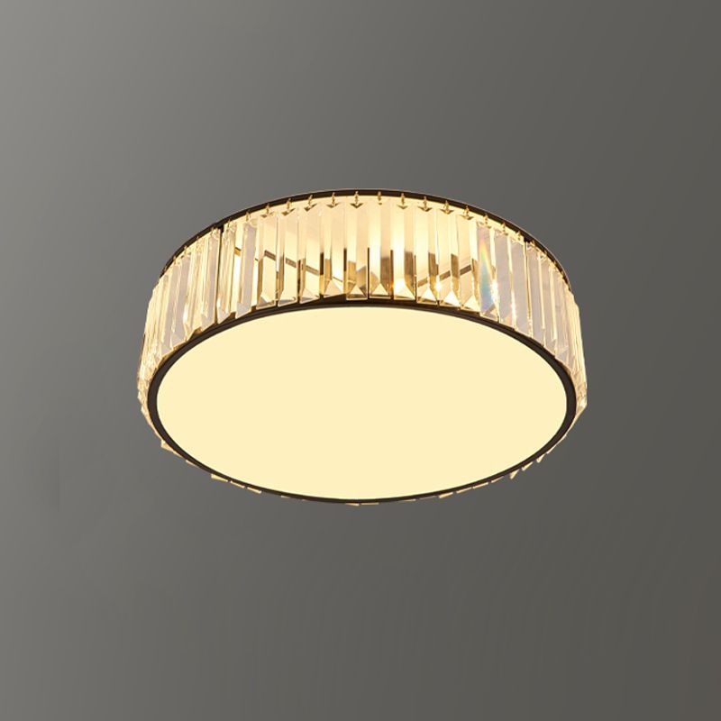 Éclairage de plafond encastré en cristal, plafonniers modernes pour salon