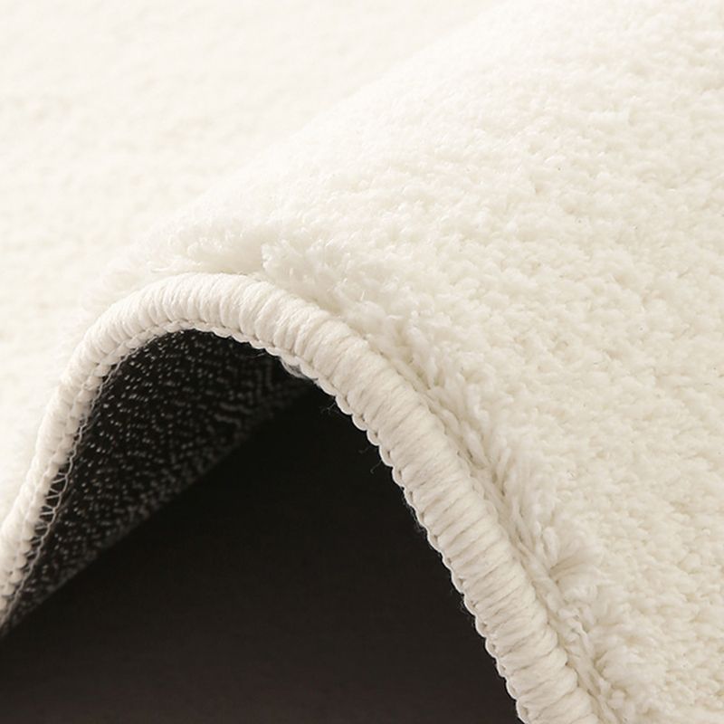 Pink Modern Rug Polyester Color Lump Rug Washable Area Rug for Living Room