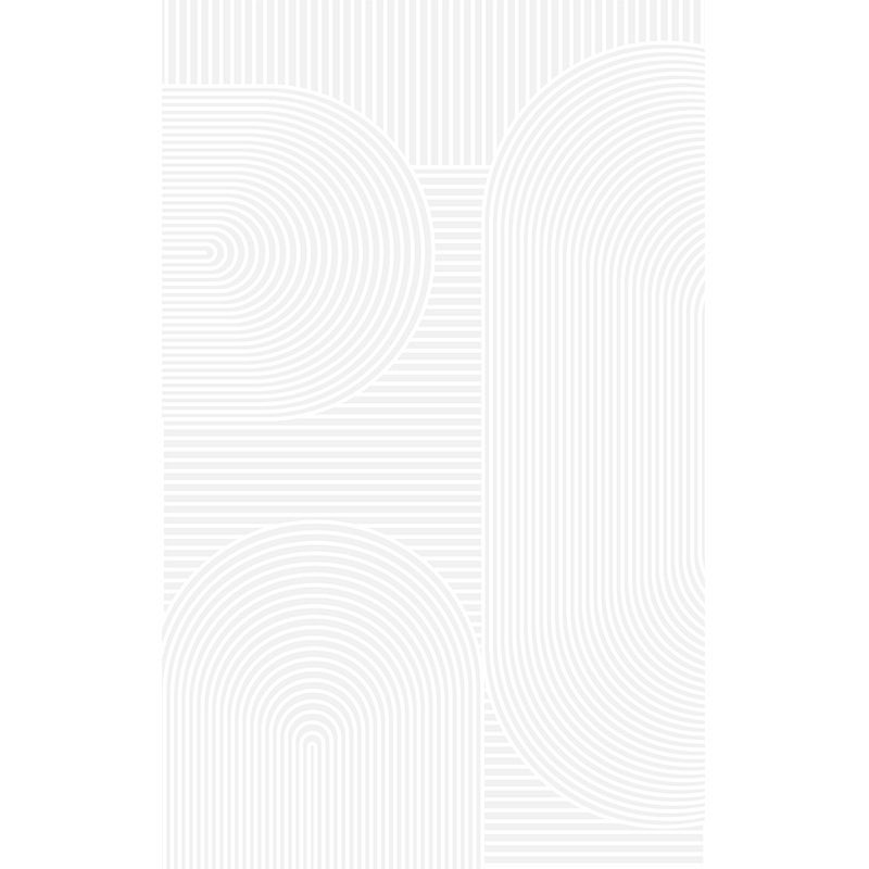 White Tone Rectangle Shape Rug Living Room Carpet Polyester Washable Area Rug