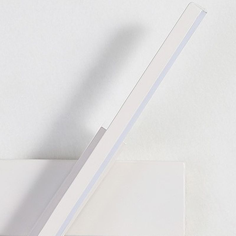 Modern Style Linear Wall Lamps Metal 1 Light Wall Mounted Lamps