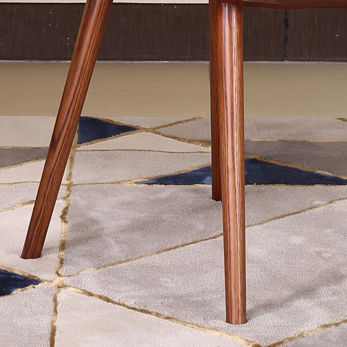 Chaise d'appoint en bois de style scandinave, chaise d'appoint multicolore pour salle à manger