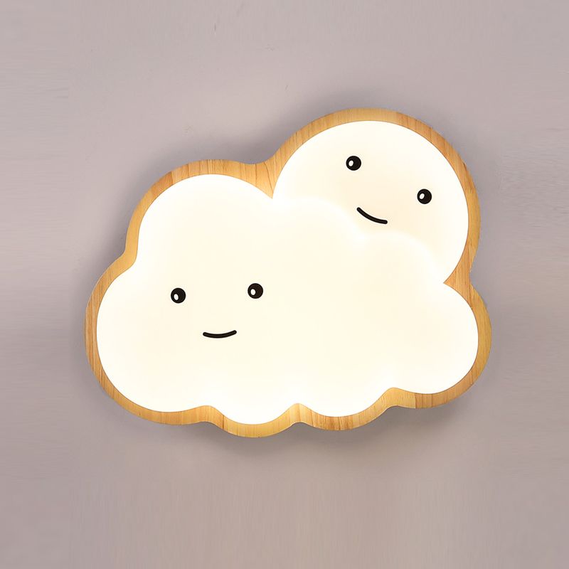 Modern eenvoudig dicht bij plafondverlichting LED-plafondlamp in Scandinavische stijl voor slaapkamer