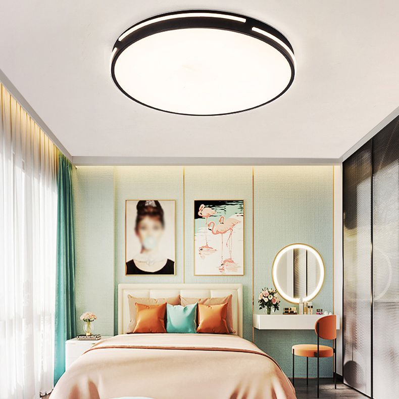 Plafonnier LED en acrylique de conception de Style moderne, luminaire de plafond encastré pour le salon