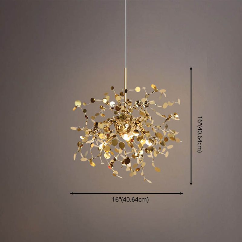 Metal Shaded Suspension Pendant Modern Style Pendant Lighting Fixture for Dinning Room