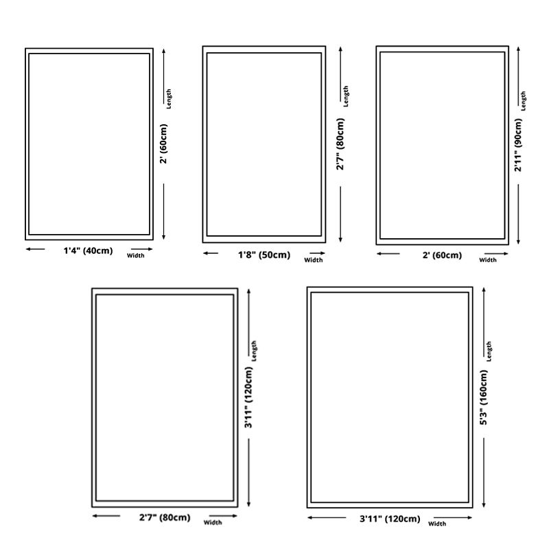 Aesthetic Feather Pattern Rug Modern Multi-Color Trendy Area Carpet Polyester Washable Rug for Home Decoration