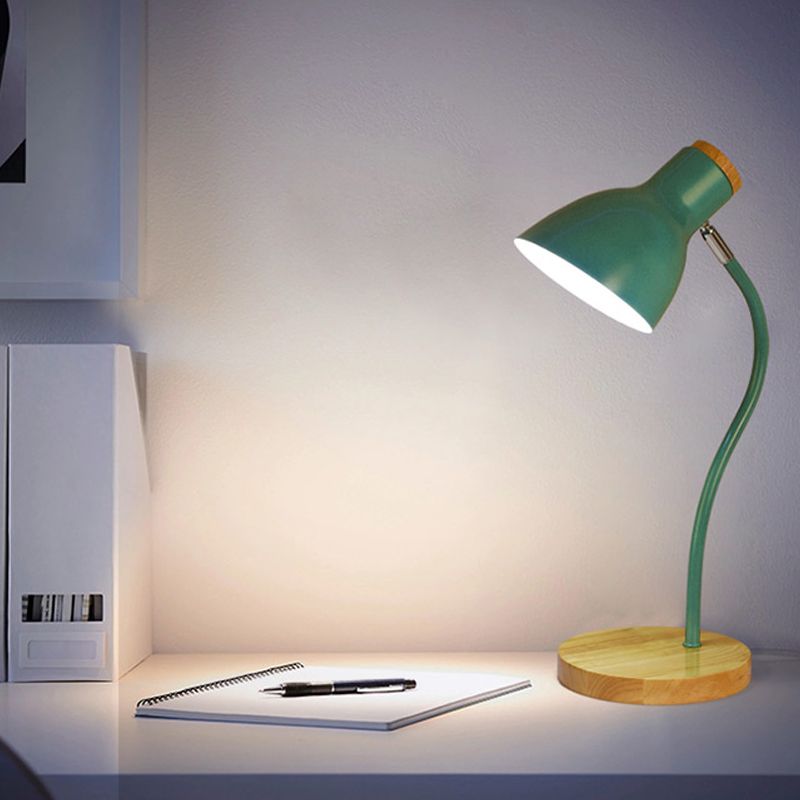 Various Colors Metal Table Lamp Contemporary Table Lamps for Study Room