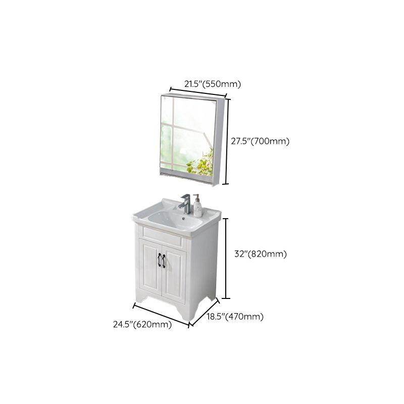 Modern Bathroom Vanity Set Wooden Freestanding Bathroom Vanity Set
