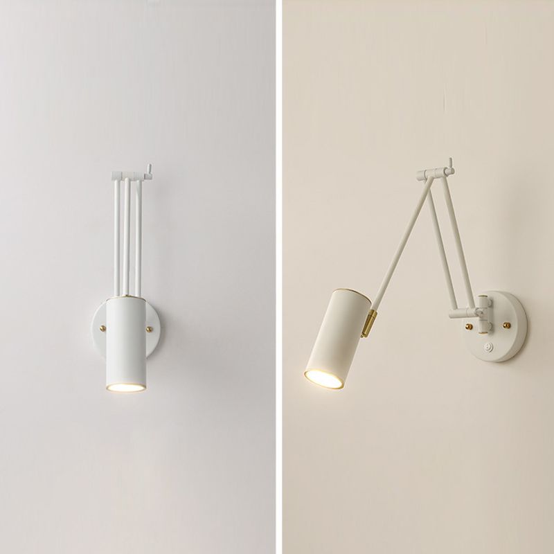 Modern Style Geometric Wall Mounted Light Fixture Metal 1 Light Wall Lighting Fixtures