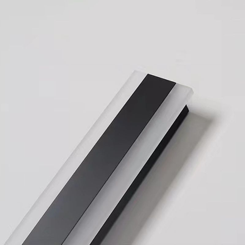 LED Contemporary Wall Light with Acrylic Shade for Living Room