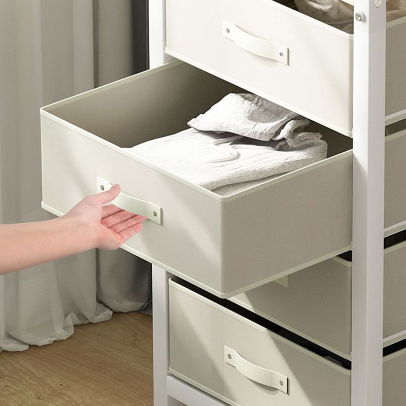 Contemporary Freestanding Wardrobe Closet Home Metal Wardrobe