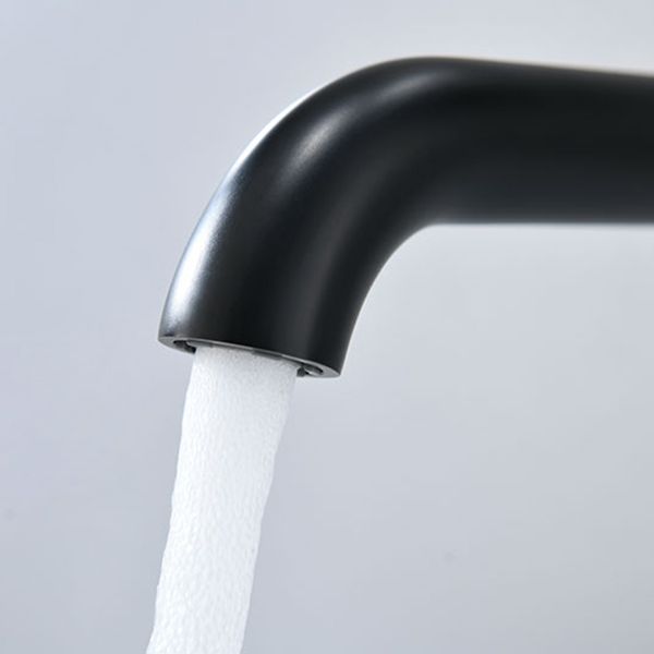 Contemporary Tub Filler Trim Wall Mounted Low Arc Bathroom Faucet