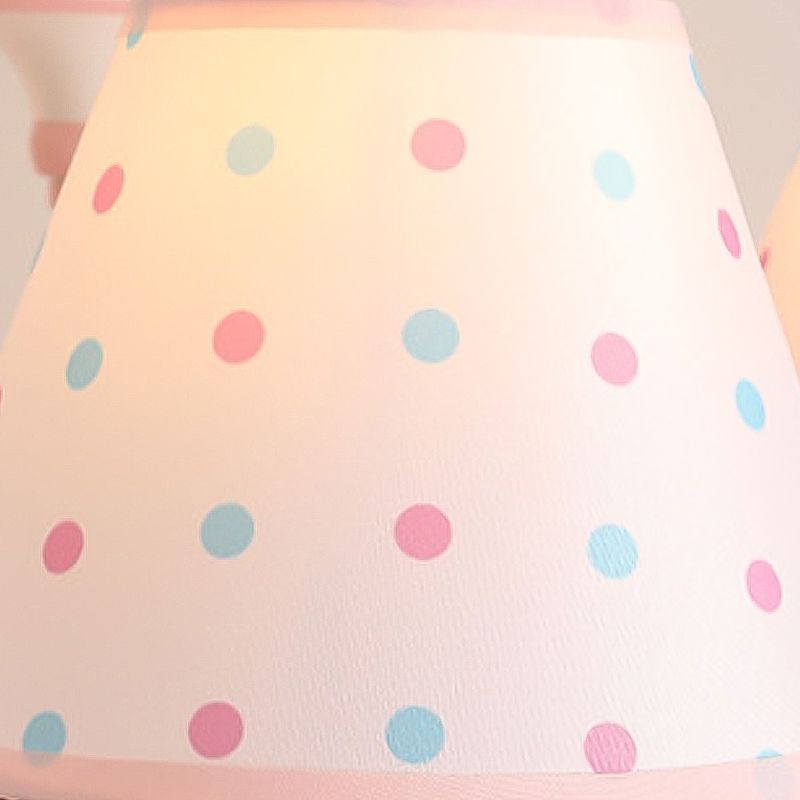 Cartoon Unicorn Ceiling Hung Fixture Metal Children's Room Down Lighting Pendant