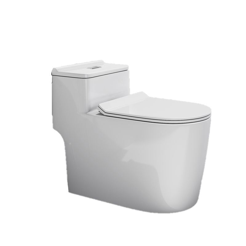 Traditional Ceramic Flush Toilet Slow Close Seat Included Urine Toilet for Bathroom
