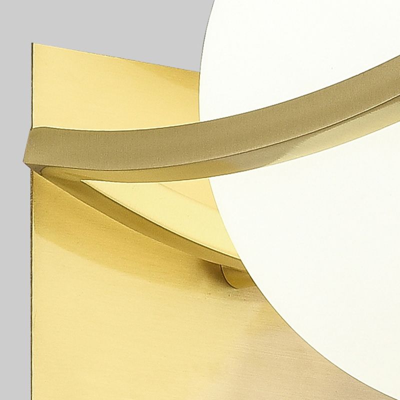 Contemporary Wall Sconce Globe Glass Sconce Lighting for Bedroom