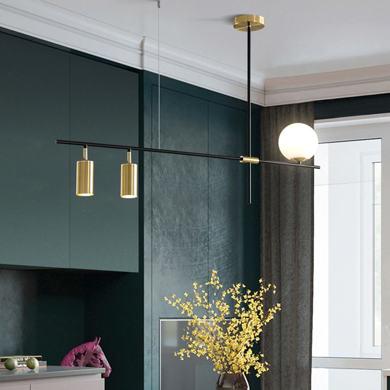 Modern Style Cylinder Hanging Pendant Lights Metal Ceiling Pendant Lights