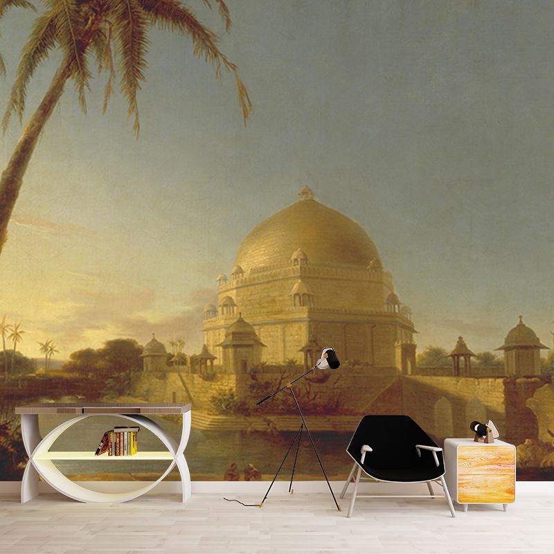 Painting Art Horizontal Illustration Mural Decorative Eco-friendly for Study Room