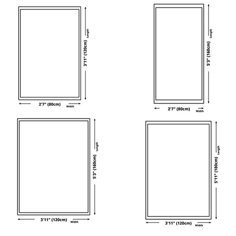 Minimalist Carpet Funky Stripe Print Indoor Rug Washable Polyester Non-Slip Carpet for Home Decor