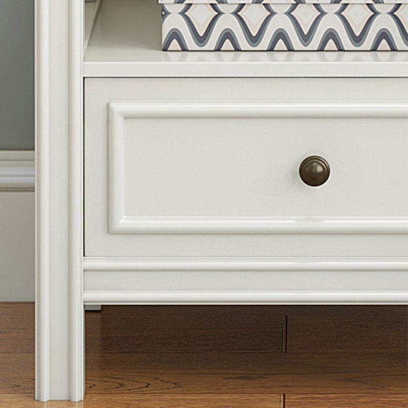 Solid Wood Rectangle Bookcase Nordic Style Storage Bookshelf