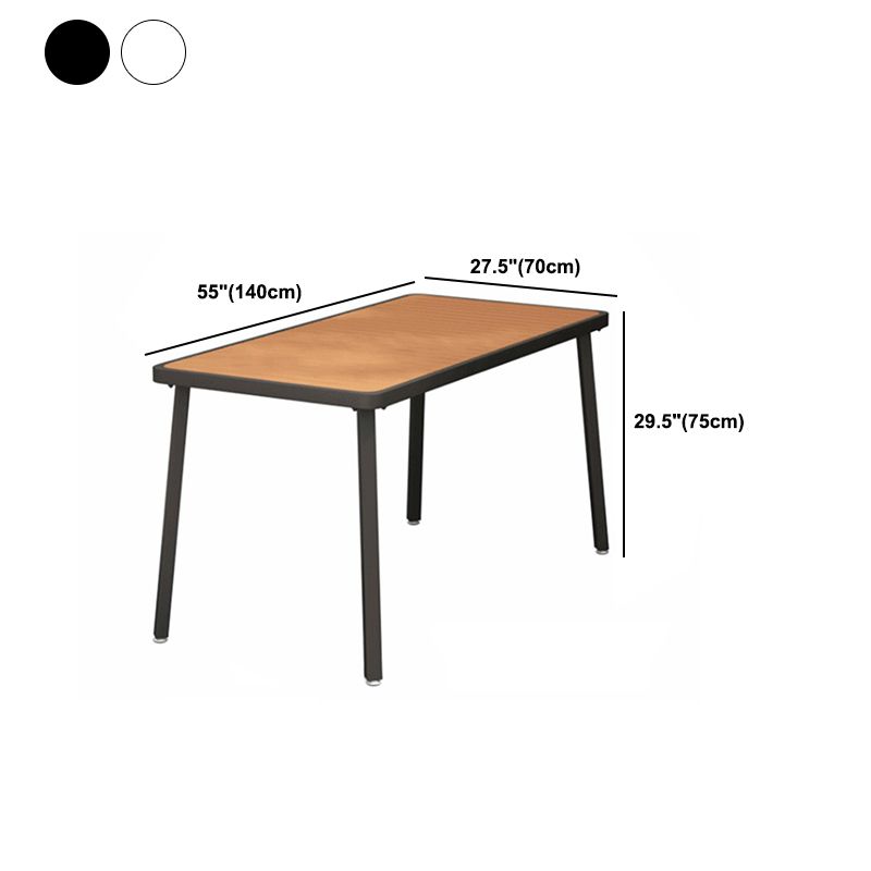 Modern Reclaimed Wood Dining Table Set 1/5/7 Pieces Dining Set for Home Use