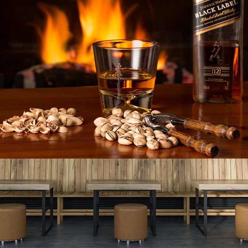 Wine Drinking Unique Wall Covering Decorative Bar Shop Modern Decorating Wall Art