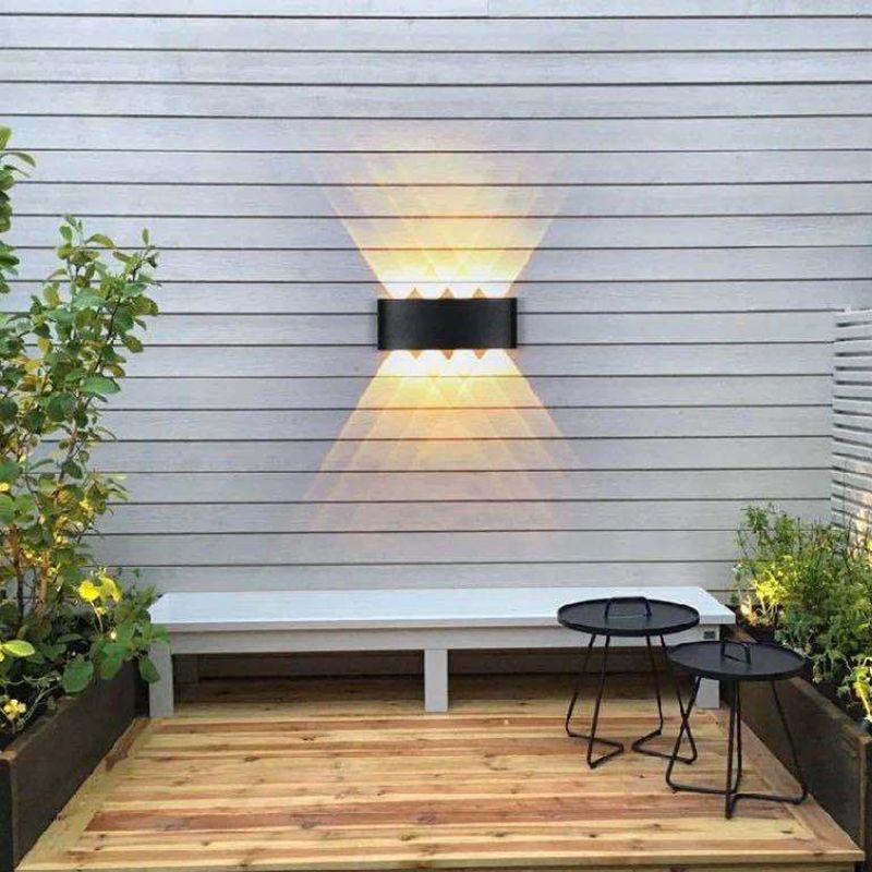 Multi-Light Geometric Wall Lighting Ideas Modern Style Metal Wall Mounted Light