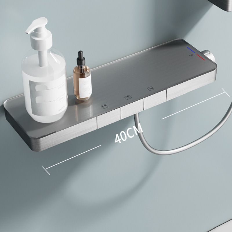 Contemporary Shower Set Handheld Shower Head Wall Mounted Shower System