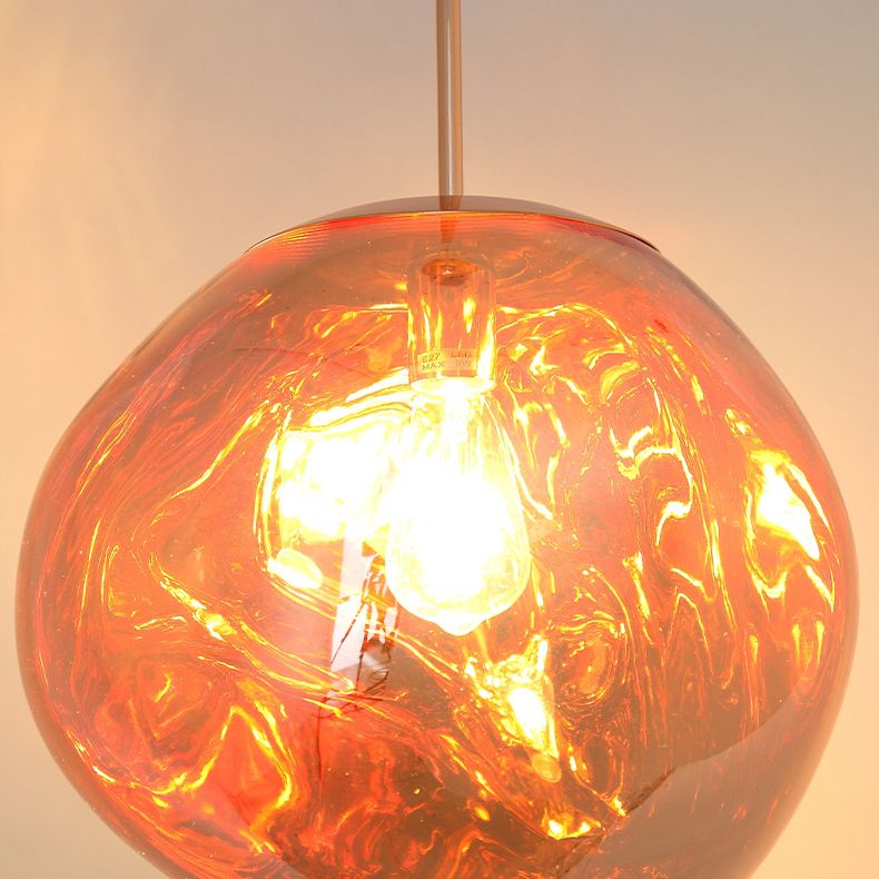 1 Light PVC Pendant Ceiling Lights Modern Pendulum Hanging Pendant Lights for Dining Room