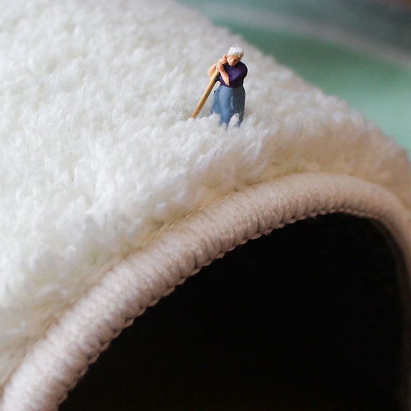 Nordic Style Light Color Rug Area Rug Stain Resistant Carpet for Living Room