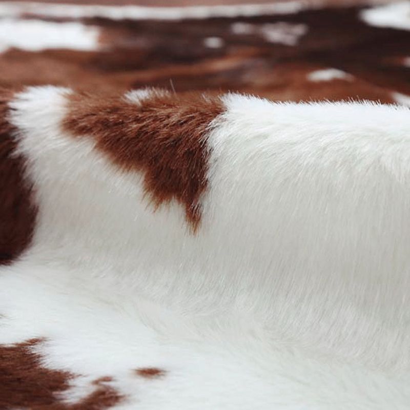 Novelty Shape Animal Rug Multi Colored Casual Area Carpet Polypropylene Easy Care Pet Friendly Area Rug for Room