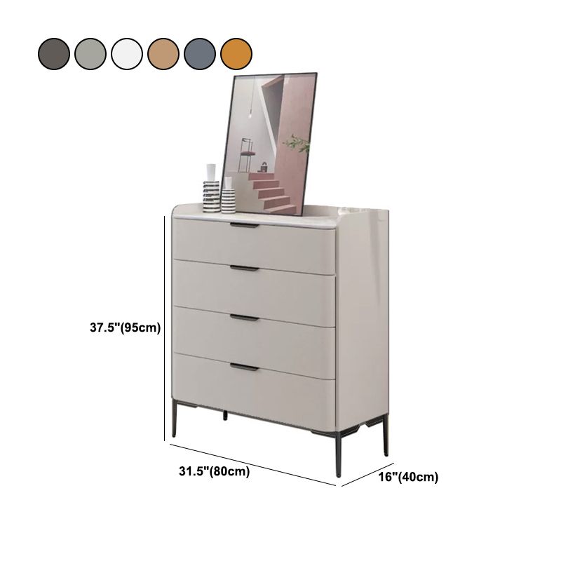 Contemporary Solid Wood Lingerie Chest Bedroom Vertical Storage Chest