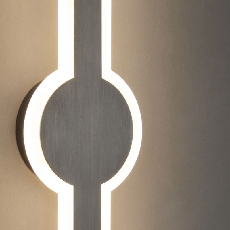 Metal Linear Vanity Wall Lights Modern 1-Light Vanity Wall Light Fixtures