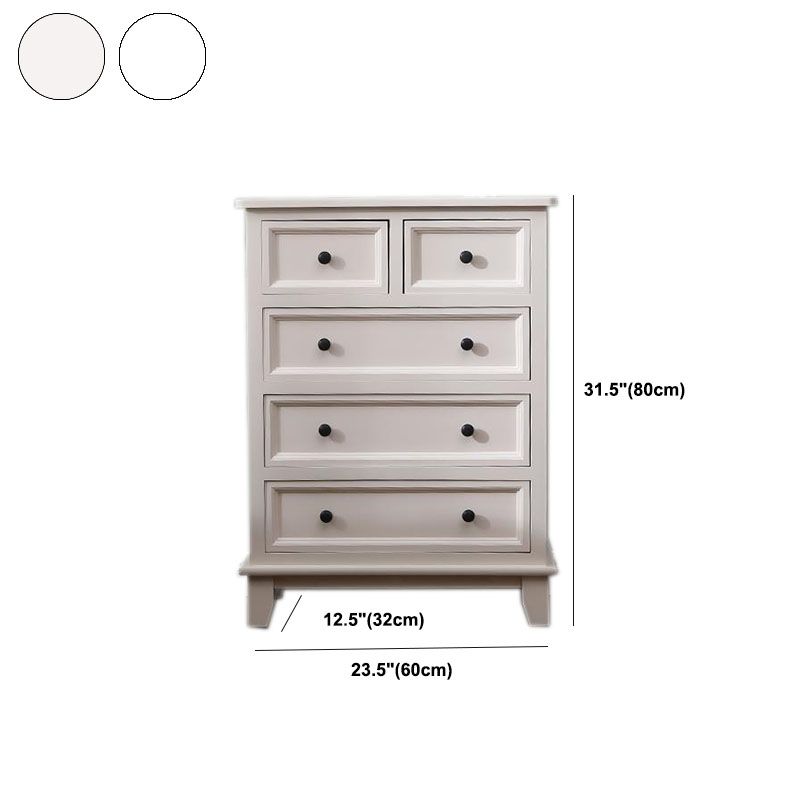 Contemporary Storage Chest Solid Wood Bedroom Storage Chest Dresser