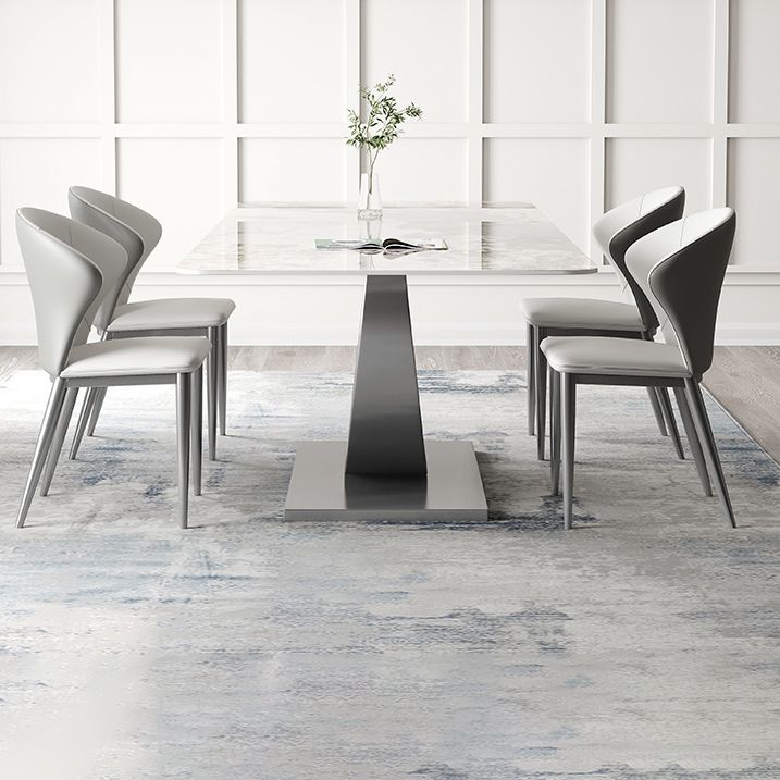 1/4/5/7/8 Pieces Modern Dining Room Set Rectangle Table Dining Set