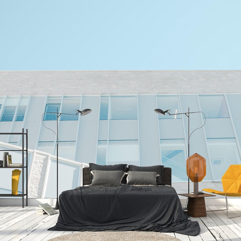 Mural Horizontal Photography Architecture Mural Eco-friendly Wallpaper for Home