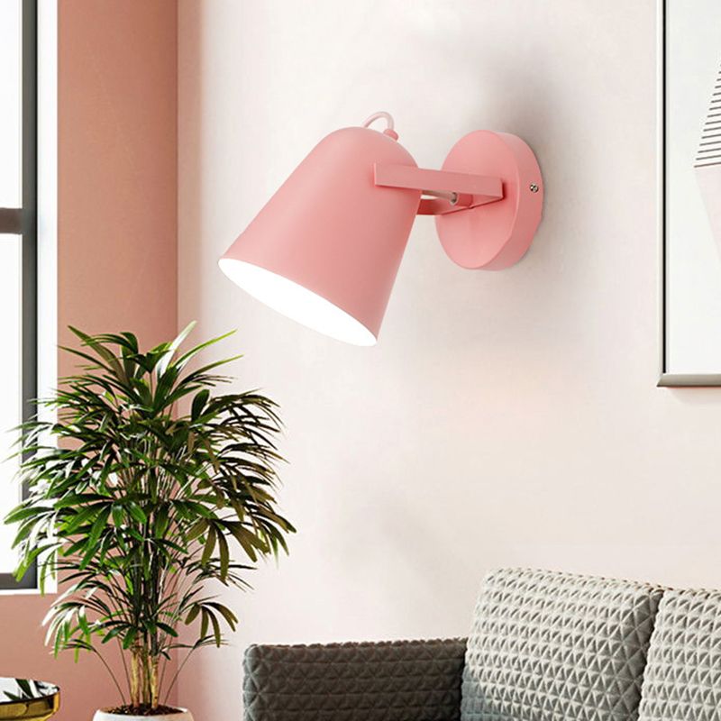 Industrial Wall Light Metal Macaron Lighting for Restaurant Home