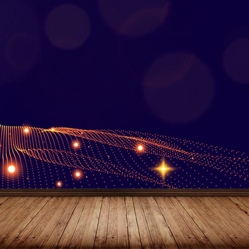 Sci-Fi-Wandbild mit abstraktem Muster, helle Farbe, dekorative Wandverkleidung für das Wohnzimmer