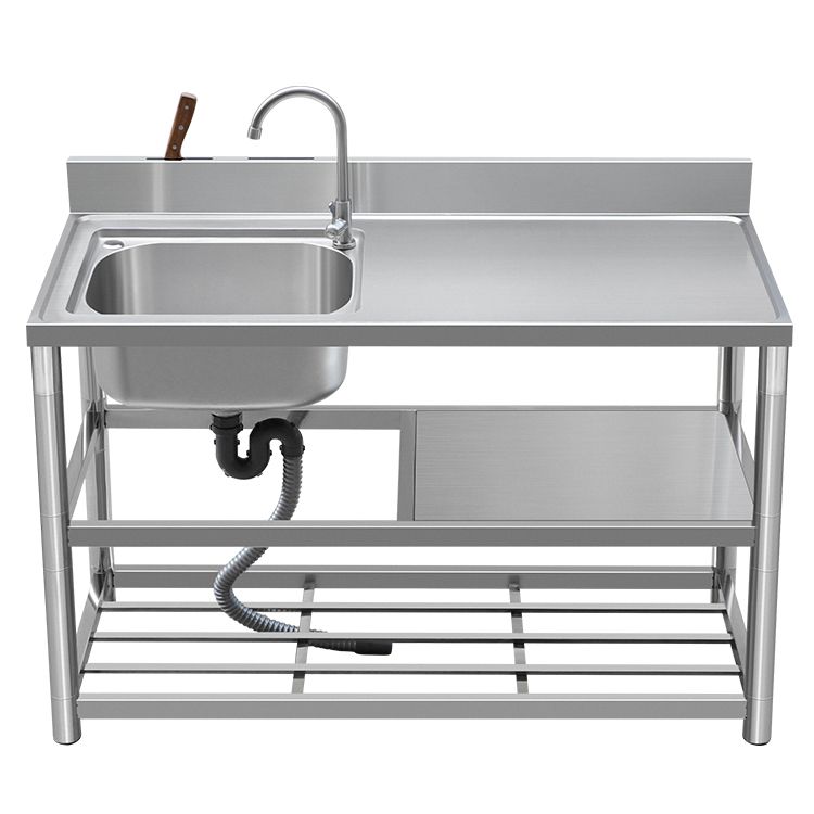 Modern Style Kitchen Sink All-in-one Stainless Steel Kitchen Sink with Drain Assembly