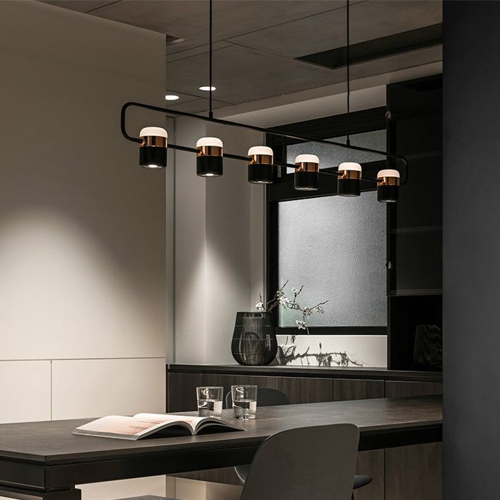 Simple Modern Ceiling Chandelier Multi Light Pendant Light for Dining Room