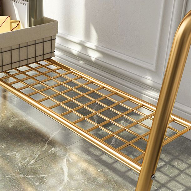 Contemporary Style Wardrobe Metal Bedroom Wardrobe Closet With Shelf