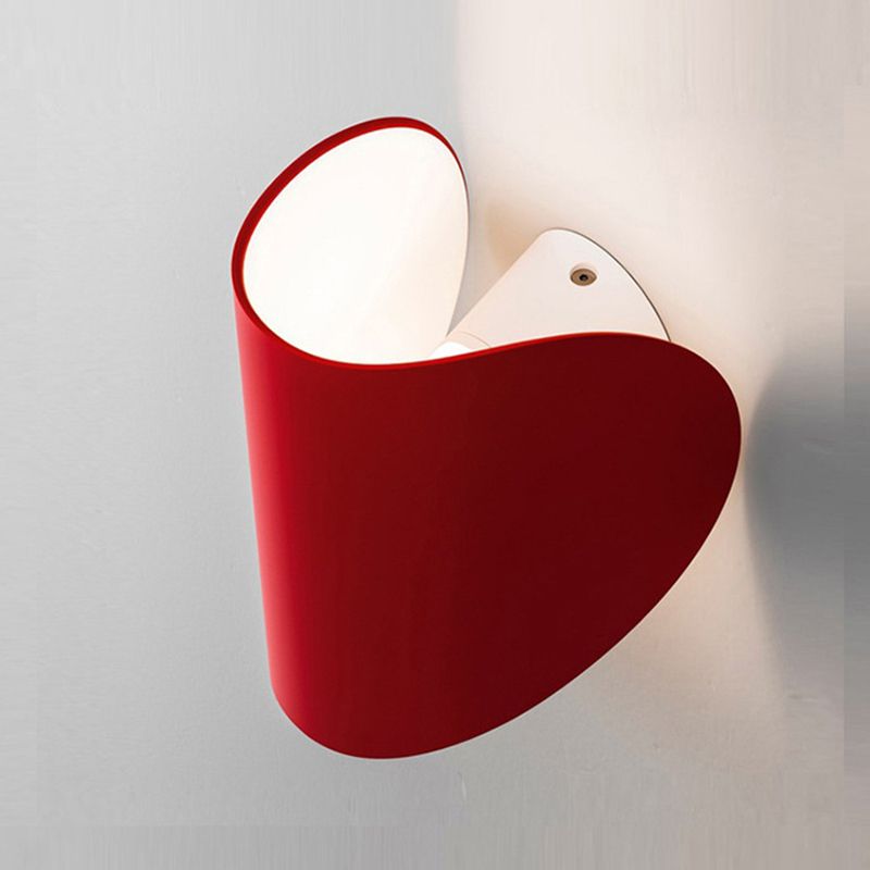 Modern Simple Metal Wall Light Arc Shape Rotatable Wall Lamp for Living Room