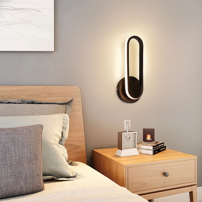 Nordique Contemporain Indoor Mur Light Creative Metal Pichons pour le salon