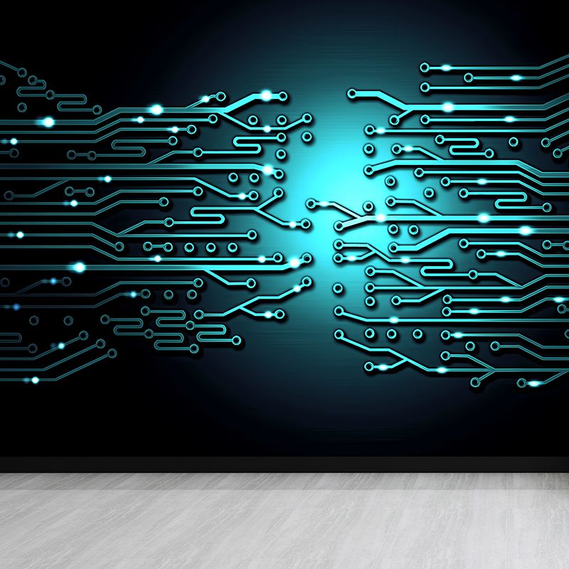 Dark Color Abstract Mural Wallpaper for Decoration Modern Living Room Wall Covering