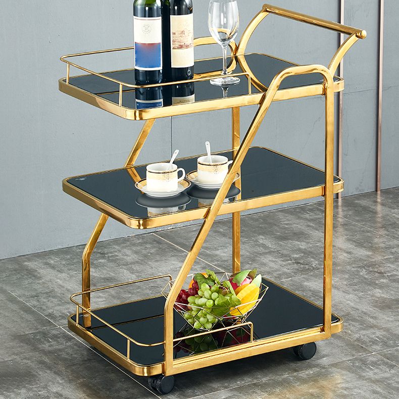 33.07" High Rolling Contemporary Prep Table Stone Prep Table for Restaurant