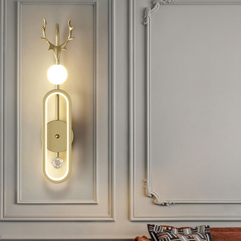 Geometry Wall Lights Modern Style Metal 2 Light Wall Mount Lights