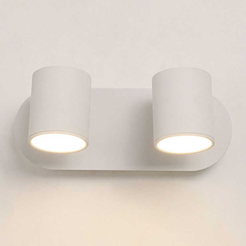 Metall Halbzylinder-Lesen Wandbeleuchtung moderne 2-leuchter Wandmontageleuchte