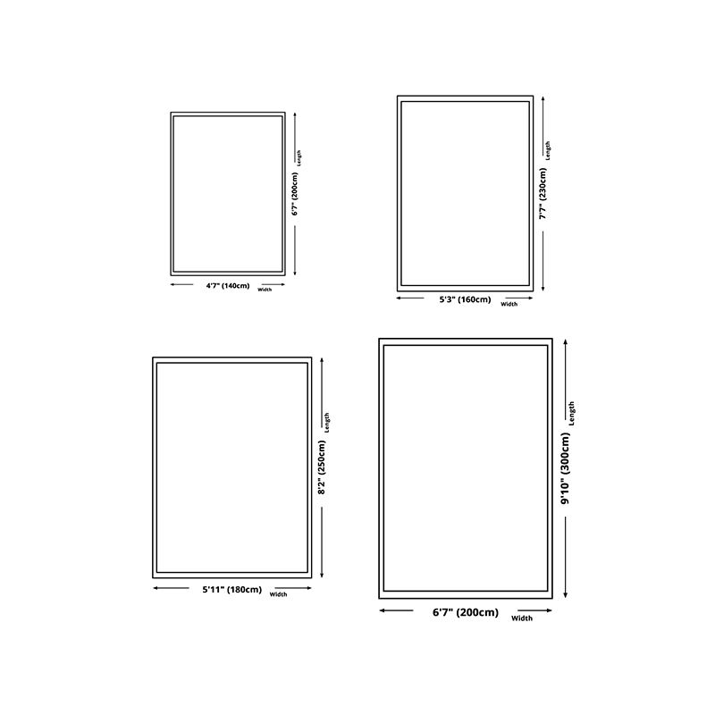 Light Green Color Piece Rug Polyester Modern Rug Washbale Rug for Drawing Room