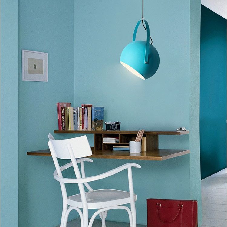 1 leichte Ballhängung Lichter Nordic Style Eisendecke mit hängenden Kabel für das Restaurant