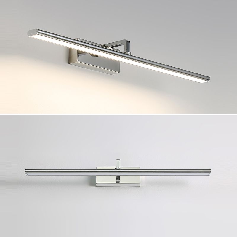 Minimalism Vanity Lighting Streamlined Wall Light Fixture for Bathroom